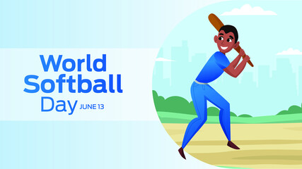 World Softball Day on june 13 