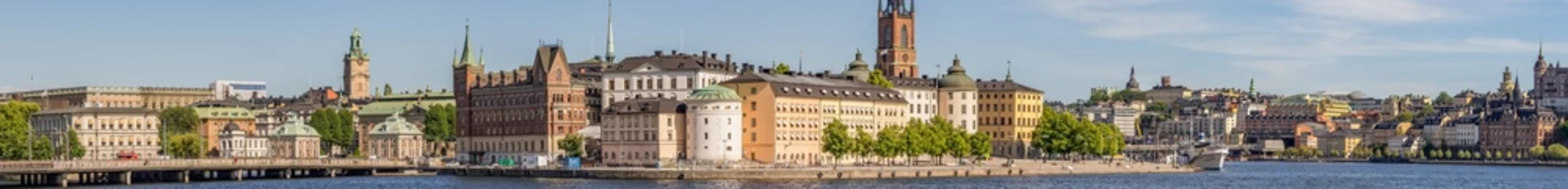 Fototapeten Stockholm-Panorama © Steve