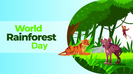 World Rainforest Day on june 22