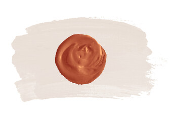 Japan national flag. Japanese Country Rising Sun. Oil texture. Acrylic paint. Textured arrangements. Brush strokes. Illustration elements. Background. Abstract modern print set. Wall art. Poster