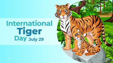 International tiger day on july 29