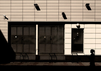 silhouette of a person