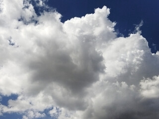 blue sky with clouds