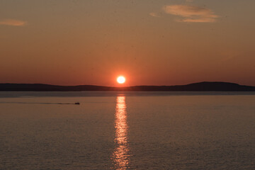 Fototapeta premium Sunrise in Acadia National Park