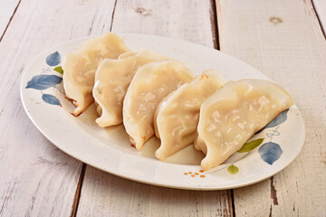 Fried dumplings are one of the most popular delicacies in Taiwan  