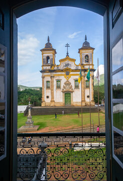 Church by the Window - Mariana - Minas Gerais - Brazil