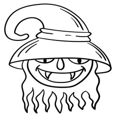 Witch face 4