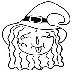 Witch face 6