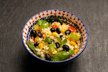 ハーブサラダ　Colorful and healthy green salad 
