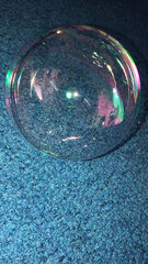 bubbles in the water