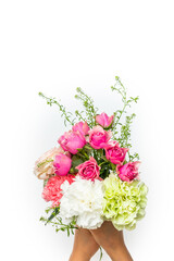 花のフレーム　Flower frame of spring
