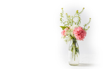 花のフレーム　Flower frame of spring