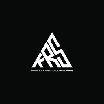 KRS letter logo creative design. KRS unique design