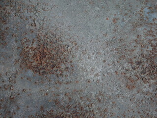 old and rusty metal plate texture background.
