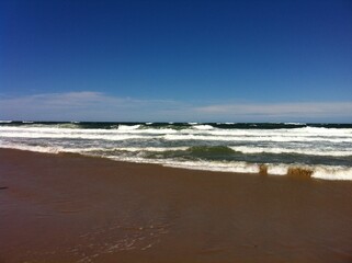 beach and sea
