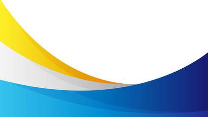 blue  white and orange abstract wave background.can be used for banner, poster, web page, promotion etc. vector design 