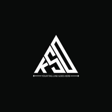 KSD letter logo creative design. KSD unique design
