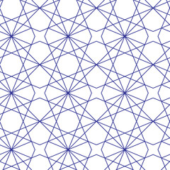 Mashrabiya texture design. Arabic vector pattern ideal for design background, web page background, surface textures. Seamless islamic mashrabiya pattern.