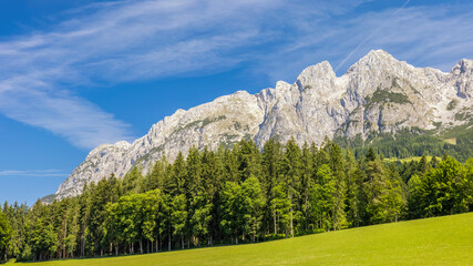Bergpanorama in Österreich - Werfen - Werfenweng