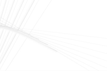 Abstract  white and gray color, modern design background with geometric shape. Vector illustration.