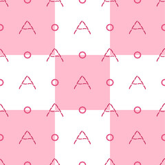 Seamless pattern for decoration, wrapping paper, wallpaper