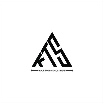 KTS letter logo creative design. KTS unique design