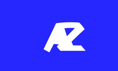 Alphabet letters Initials Monogram logo AZ, ZA, A and Z