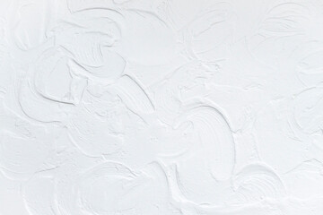White textured background for various purposes. White paint texture with a pattern of stripes. abstract background with lines,  place for text