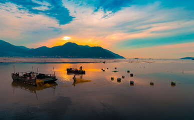 Scenery of Xiapu beach, Ningde City, Fujian Province, China