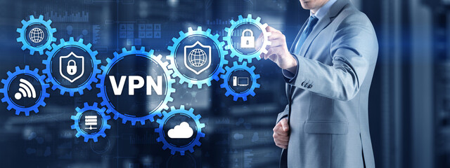VPN virtual private network proxy and ssl concept