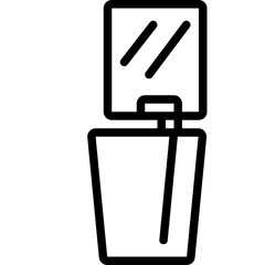basin line icon