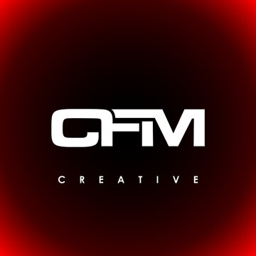 CFM Letter Initial Logo Design Template Vector Illustration