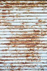 錆びたシャッター