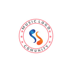Music note Icon Vector illustration design