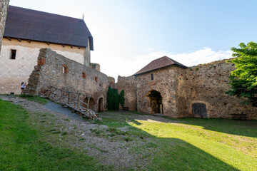 Ruin of King&acute;s castle Tocnik (Točn&iacute;k) in Central Bohemia - Czech Republic. It was built by the Czech king Wenceslas IV at the turn of the 15th century.
