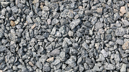 Crushed granite, crushed stone, crushed granite background