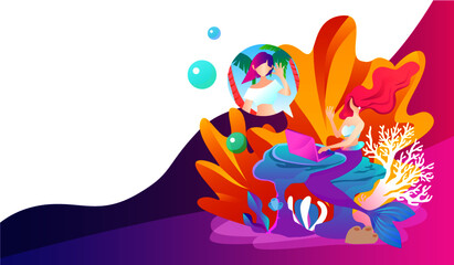 remote conferencing:mermaid