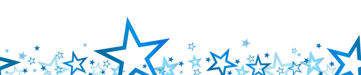 Obraz premium christmas banner with colored stars