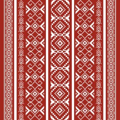 Geometric ethnic pattern background wallpaper fabric design seamless traditional pattern carpet clothing wrapping batik illustration embroidery clothing embroidery ikat decorate ornament element print