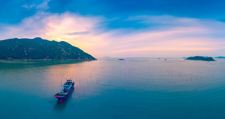 Coastal scenery of Xiapu, Ningde City, Fujian Province, China