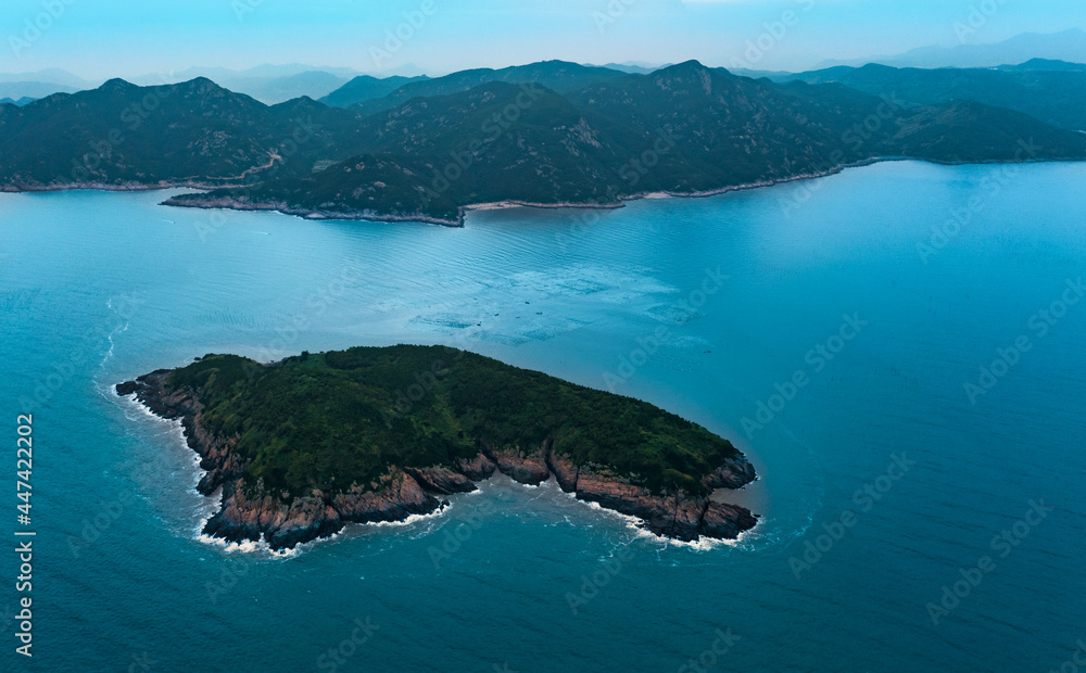 Wall mural Coastal scenery of Xiapu, Ningde City, Fujian Province, China