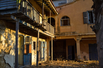 Abandoned hotels and houses at Varosha, Famagusta, Cyprus