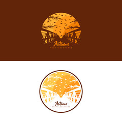 Creative Autumn design concepts, illustrations, vectors