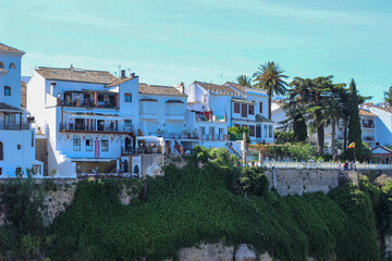 Fototapeta premium city on the cliff