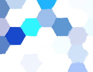 Geometric colorful pattern with a rough texture background. Background texture wall and have copy space for text. Picture for creative wallpaper or design art work