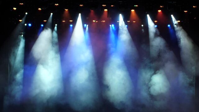 Stage lighting at a concert