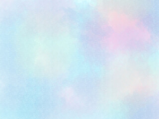 背景素材：水彩風　淡いまだら模様の背景