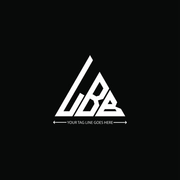 LBB letter logo creative design. LBB unique design