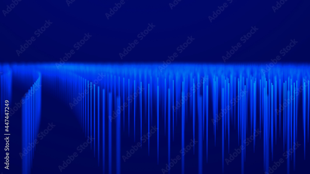 Aufkleber Technology background. Abstract digital combination dots and lines. Network connection structure. 3d Widescreen