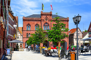 Tauberbischofsheim, Altstadt und Rathaus